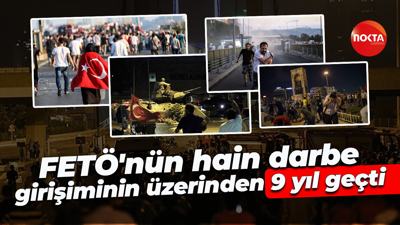 FETÖ'nün hain darbe girişiminin üzerinden 9 yıl geçti