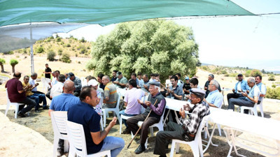 Vatandaşlar yağmur duasına çıktı