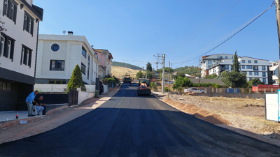 Kocaeli Büyükşehir Belediyesi yol çalışmalarına devam ediyor!