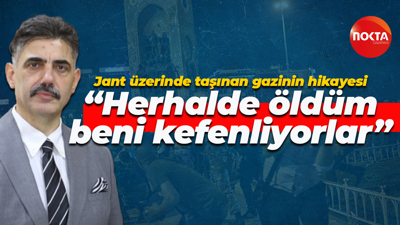 Jant üzerinde taşınan gazinin hikayesi... "Herhalde öldüm, beni kefenliyorlar"