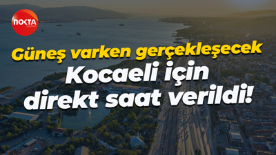 Kocaelililer gökyüzünde güneş varken hiç beklenmedik bir şey yaşayacaklar! Direkt saat verildi