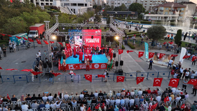 Gebze'de 15 Temmuz coşkusu yaşandı