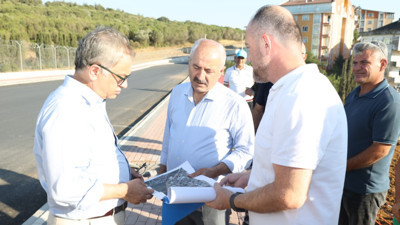 Hayri Baraçlı, çalışmaları yerinde inceledi