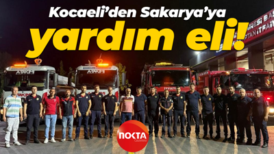 Kocaeli'den Sakarya'ya yardım eli!