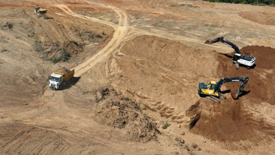 Körfez'de yeni mezarlık çalışmaları devam ediyor