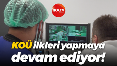 KOÜ ilkleri yapmaya devam ediyor!