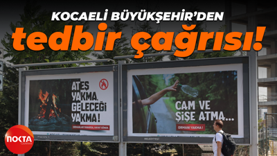Kocaeli Büyükşehir Belediyesi'nden orman yangınlarına karşı tedbir çağrısı!