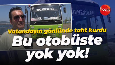 Vatandaşın gönlünde taht kurdu... Bu otobüste yok yok!