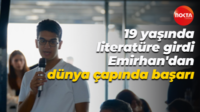 19 yaşında literatüre girdi... Emirhan'dan dünya çapında başarı