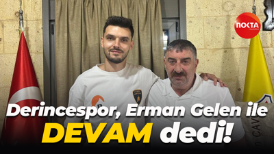 Derincespor, Erman Gelen ile DEVAM dedi!