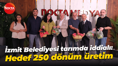 İzmit Belediyesi tarımda iddialı: Hedef 250 dönüm üretim