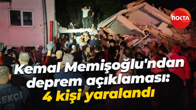 Sağlık Bakanı Kemal Memişoğlu'ndan deprem açıklaması: 4 kişi yaralandı