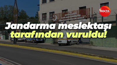 Jandarma meslektaşı tarafından vuruldu!
