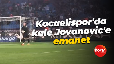 Kocaelispor'da kale Jovanovic'e emanet
