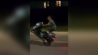 Motosiklet sürücüsüne tehlikeli hareketlerinin faturası 59 bin TL