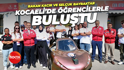 Bakan Kacır ve Selçuk Bayraktar, Kocaeli’de öğrencilerle buluştu
