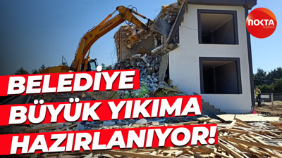 Belediye büyük yıkıma hazırlanıyor!