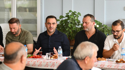 Yasin Özlü, Motorlu Taşıyıcılar Kooperatifi üyeleriyle bir araya geldi