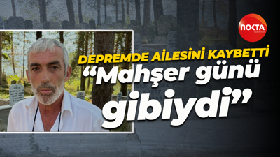 Depremde ailesini kaybeden ambulans şoförü: Mahşer günü gibiydi