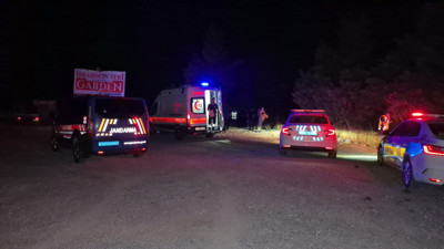 Frenleri boşalan minibüs uçuruma yuvarlandı!