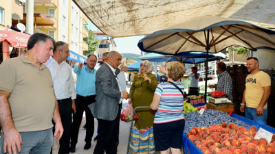 Şener Söğüt esnafı dinledi!