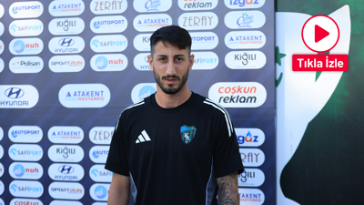 Can Keleş: Kocaelispor formasıyla elimden gelenin en iyisini yapacağım