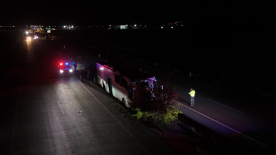 Kayseri'de yolcu otobüsü devrildi: Ölü ve yaralılar var!