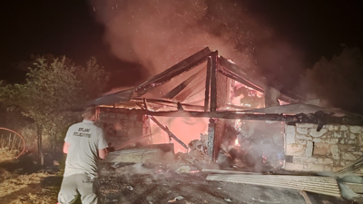 Karabük'te yangın!