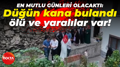 En mutlu günleri olacaktı: Düğün kana bulandı, ölü ve yaralılar var!