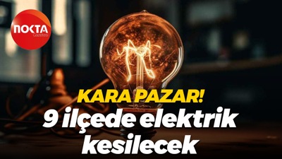 Pazar günü Kocaeli'nin 9 ilçesinde elektrik kesilecek!