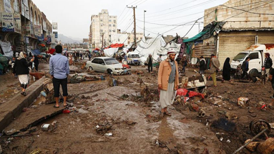 Yemen'de sel felaketi!