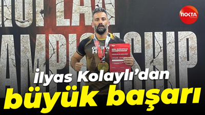 İlyas Kolaylı’dan büyük başarı