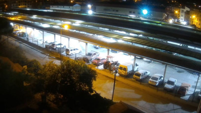 Sındırgı'da meydana gelen deprem kameraya yansıdı