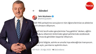 Büyükakın üniversiteyi kazanan öğrencileri tebrik etti