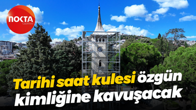 Tarihi saat kulesi özgün kimliğine kavuşacak