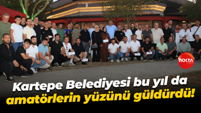 Kartepe Belediyesi bu yıl da amatörlerin yüzünü güldürdü!