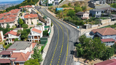 Başiskele Belediyesi yol çalışmalarına devam ediyor