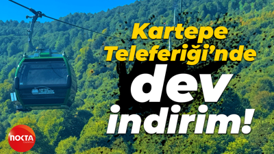 30 Ağustos’ta Kartepe Teleferiği yüzde 50 indirimli!