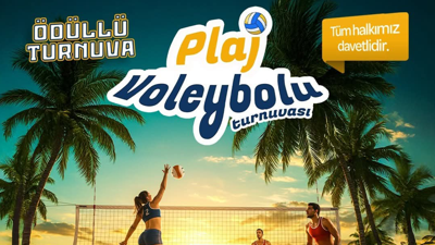 Derince Belediyesi’nden plaj voleybolu turnuvası