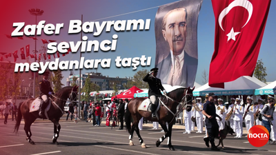Kocaeli'de Zafer Bayramı sevinci meydanlara taştı