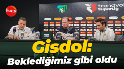 Gisdol: Beklediğimiz gibi oldu