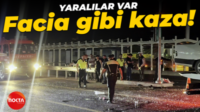 Sakarya'da facia gibi kaza: Yaralılar var!