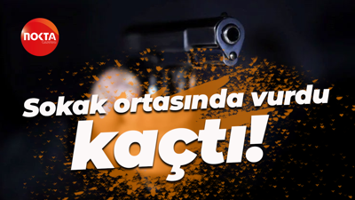Sokak ortasında vurdu, kaçtı!