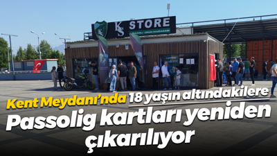Kent Meydanı’nda 18 yaşın altındakilere Passolig kartları yeniden çıkarılıyor