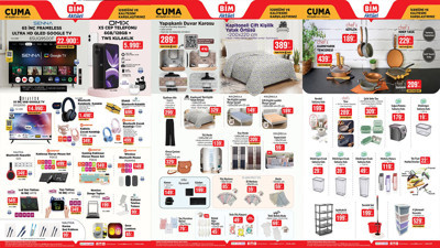 5 EYLÜL BİM AKTÜEL ÜRÜNLER KATALOĞU | BİM'de Bu Cuma Halı Koltuk Yıkama Makinesi, WAG Maşa..