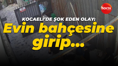 Darıca'da dikkat çeken olay: Evin bahçesinde kıyafetlerini değiştirdiler!