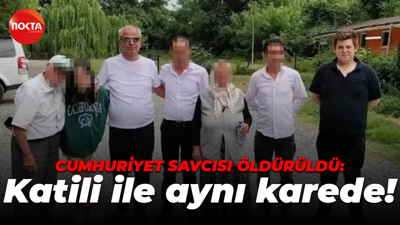 Cumhuriyet Savcısı öldürüldü: Katili ile aynı karede!
