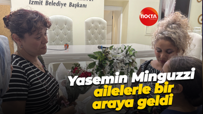 Yasemin Minguzzi, çocuklarını kaybeden ailelerle bir araya geldi
