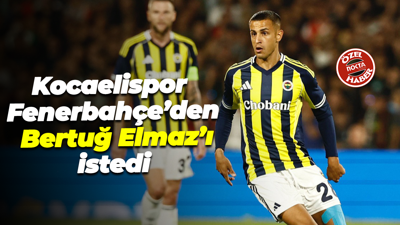 Kocaelispor, Fenerbahçe’den Bartuğ Elmaz’ı istedi!