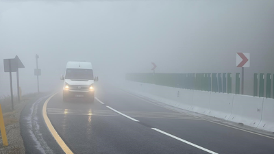 Sürücüler dikkat! Bolu Dağı sisin esiri oldu